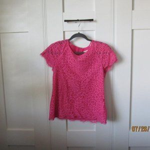 Pink J crew shirt